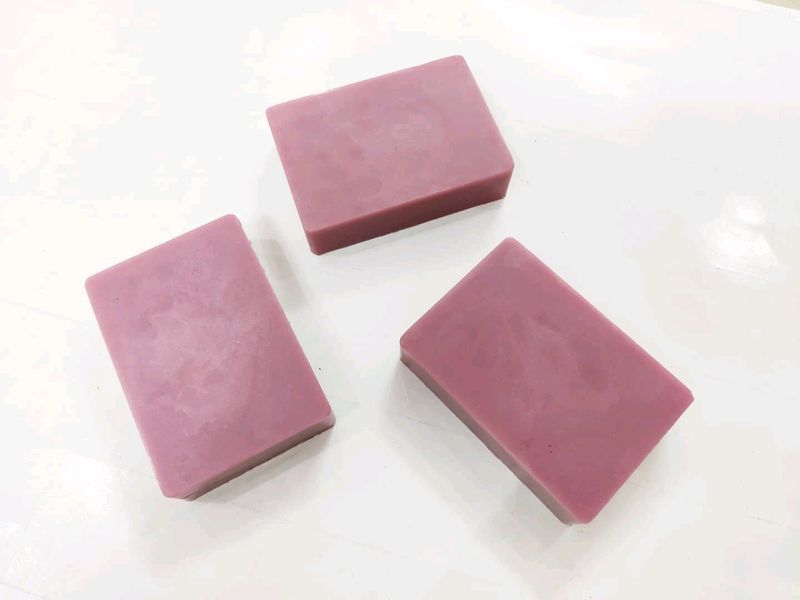 Handmade Beetroot Soap(pack Of 2)