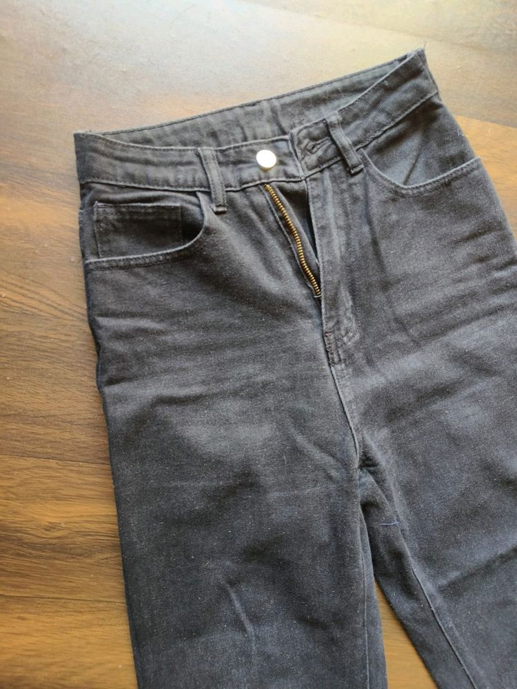 Denim Straight Jeans