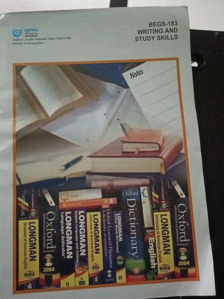 Writing and Study Skills Book BEGS-183