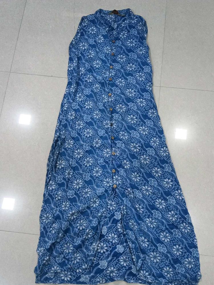 Anouk Brank Chinese Collar Straight  Kurta