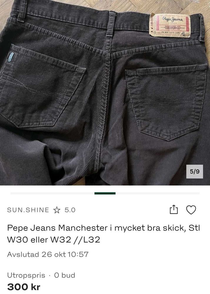 Pepe Jeans Corduroy Pants