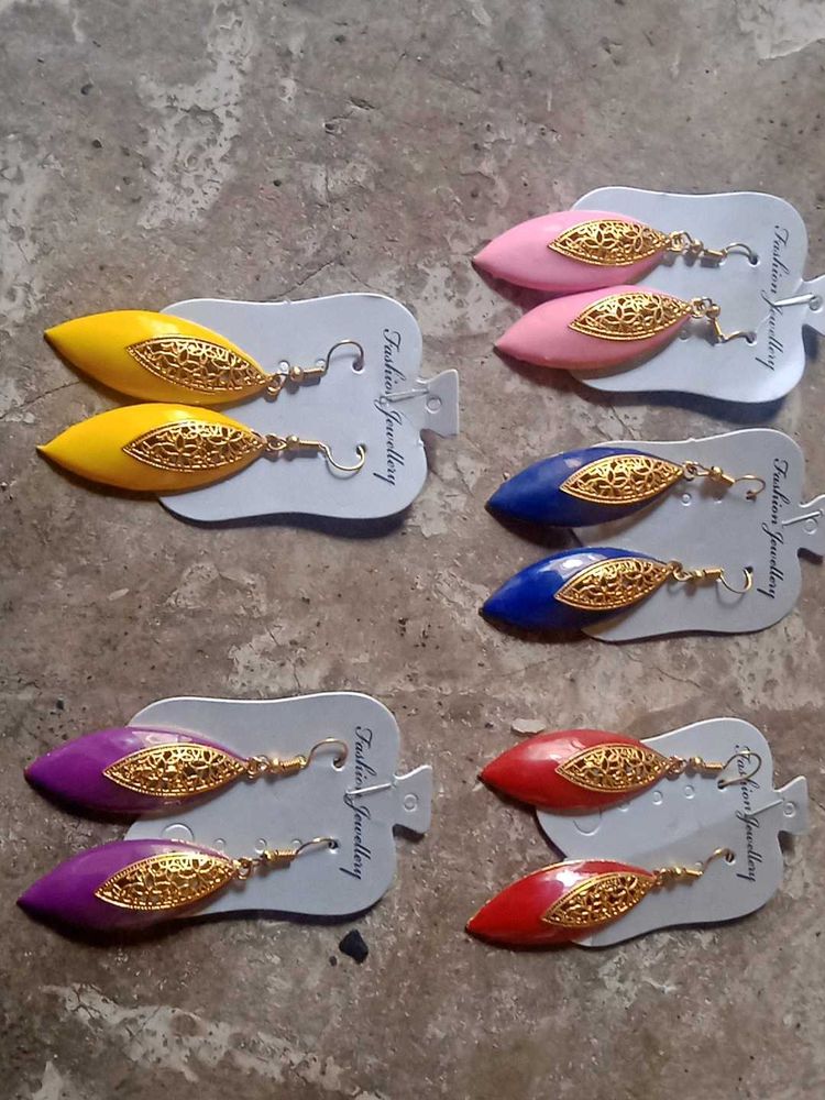 Leaf Drop Earrings