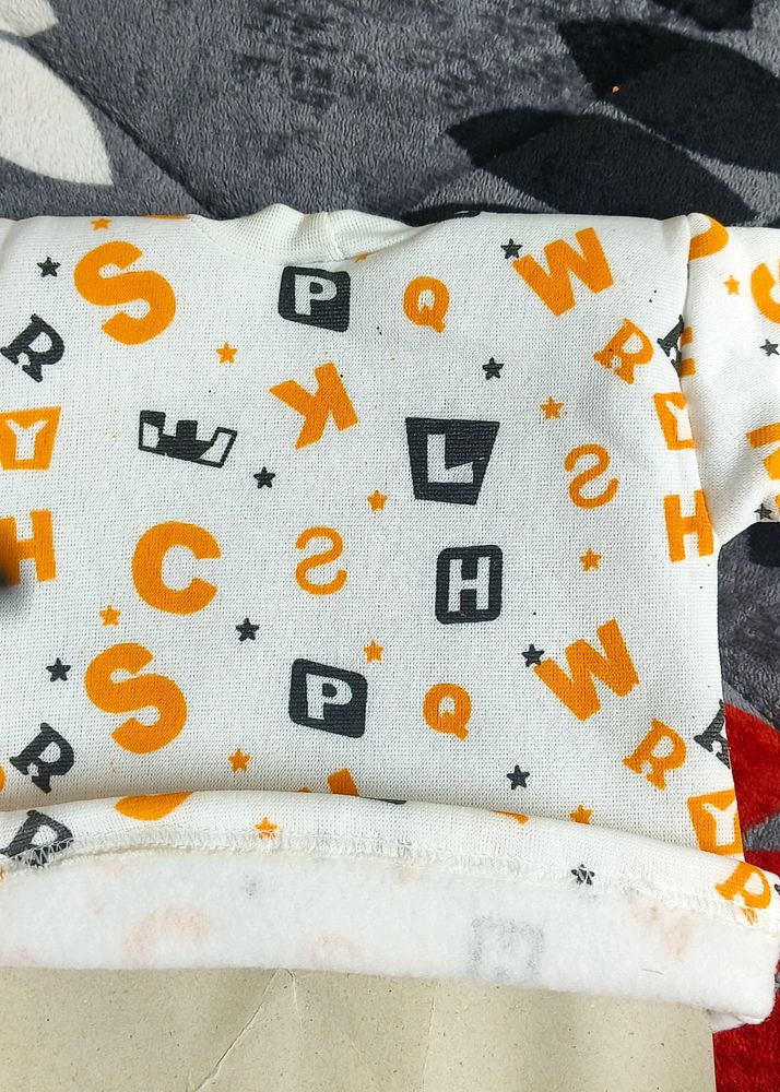 Warm Top With Dangri Set