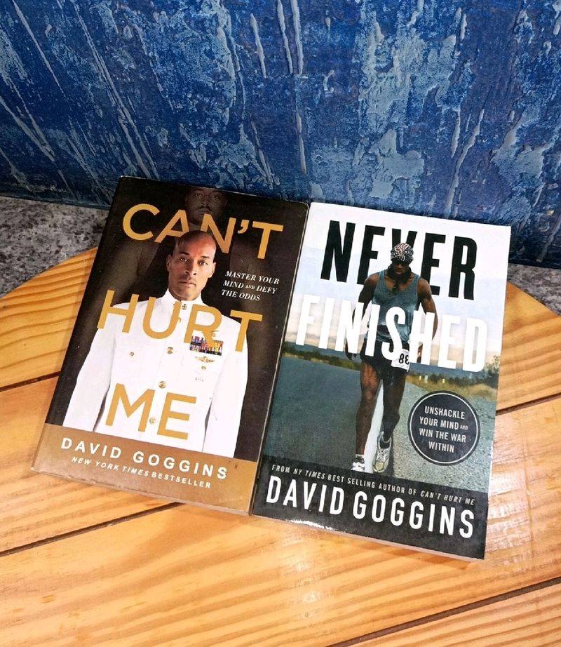 Can&#39;t Hurt Me &amp; Never Finished By David Goggins