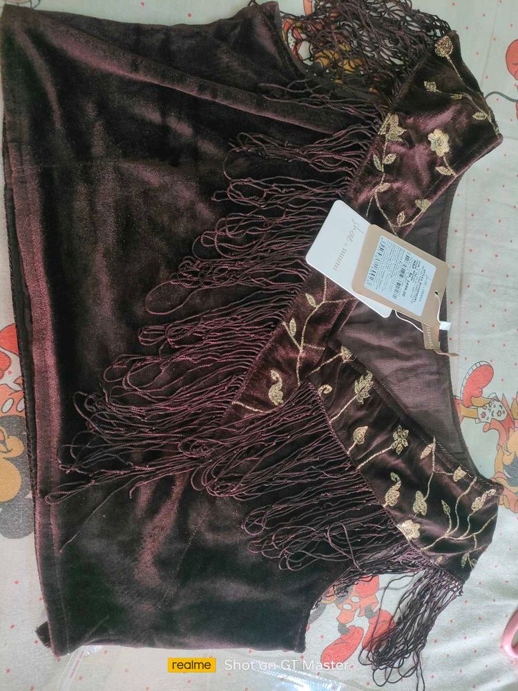 Premium Velvet Top With Legging