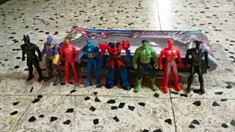 Avengers Superhero Figure Toy Set Of 5