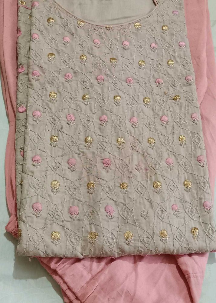 Embroidered Kurta Set