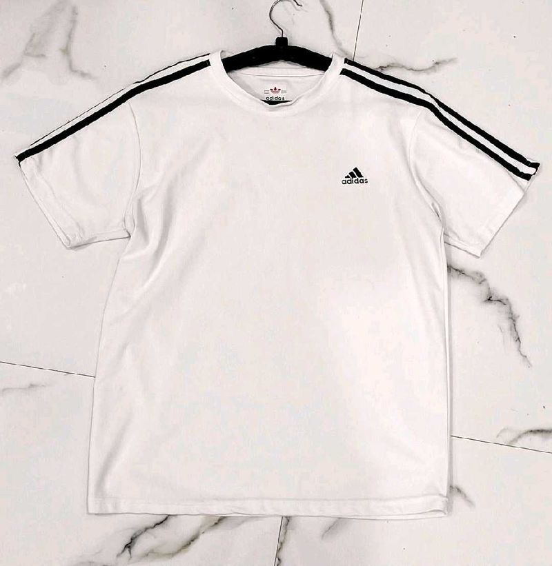 Adidas White T-Shirt