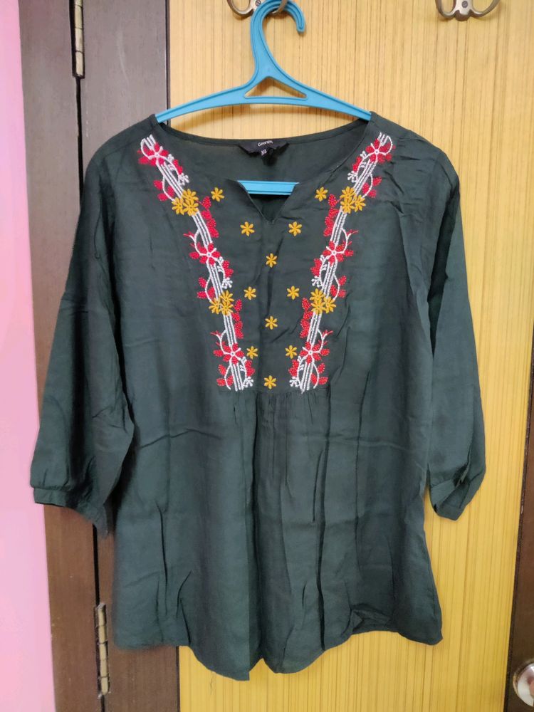 Olive Green Tunic (XL)