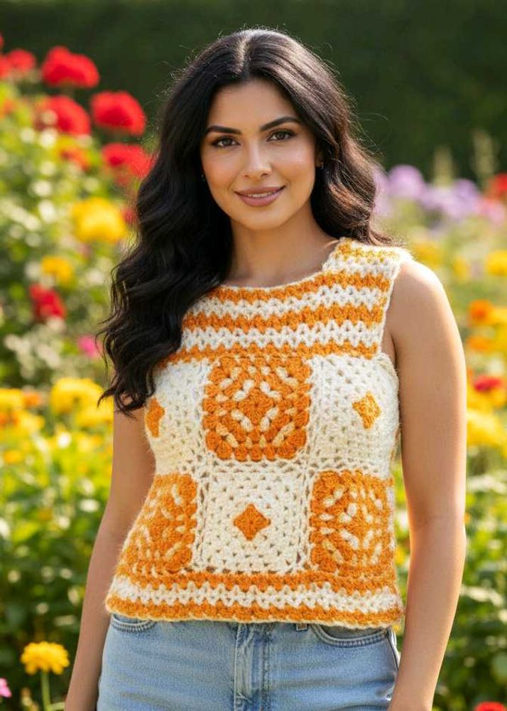 Handmade Crochet Top 🩷