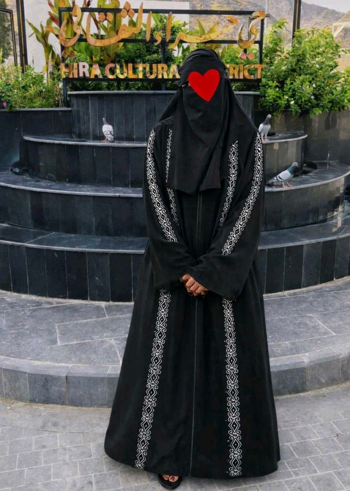 Elegant black Ethnic Abaya