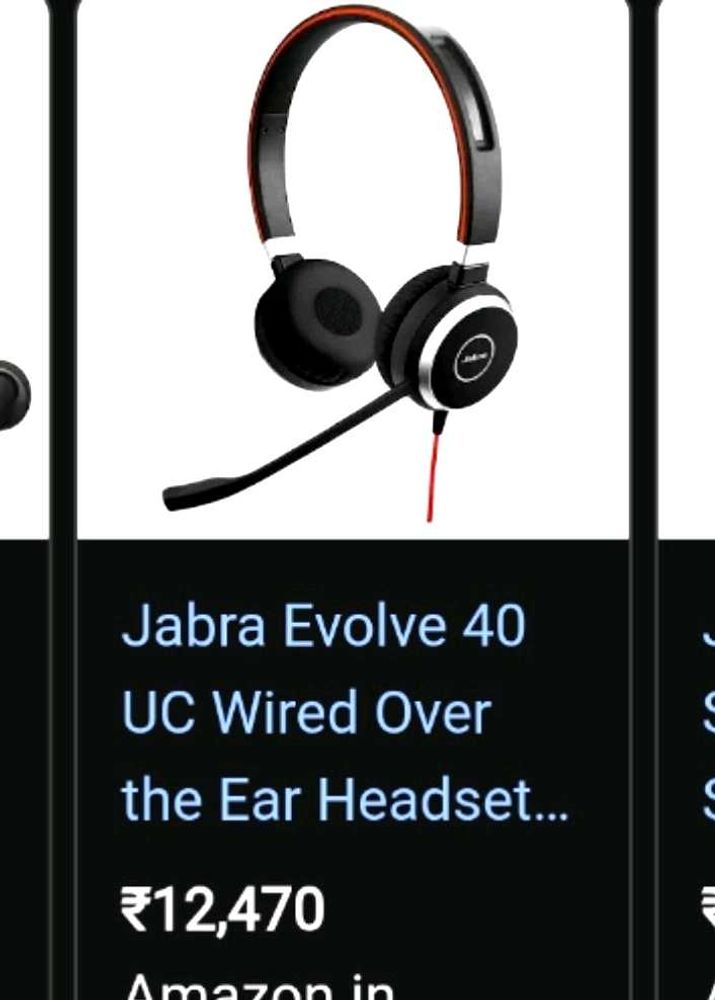 Jabra Headset With Microphone
