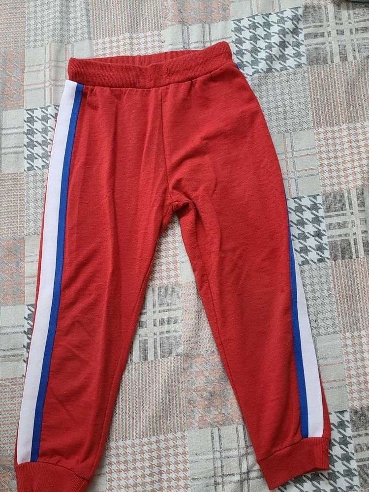 Red Track Pants