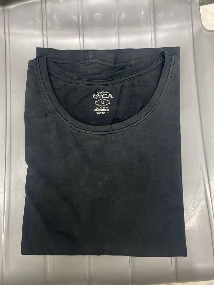 Women Dyca Medium Size T-shirt Charcoal Colour