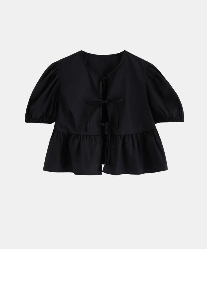 Bow Placket Blouse