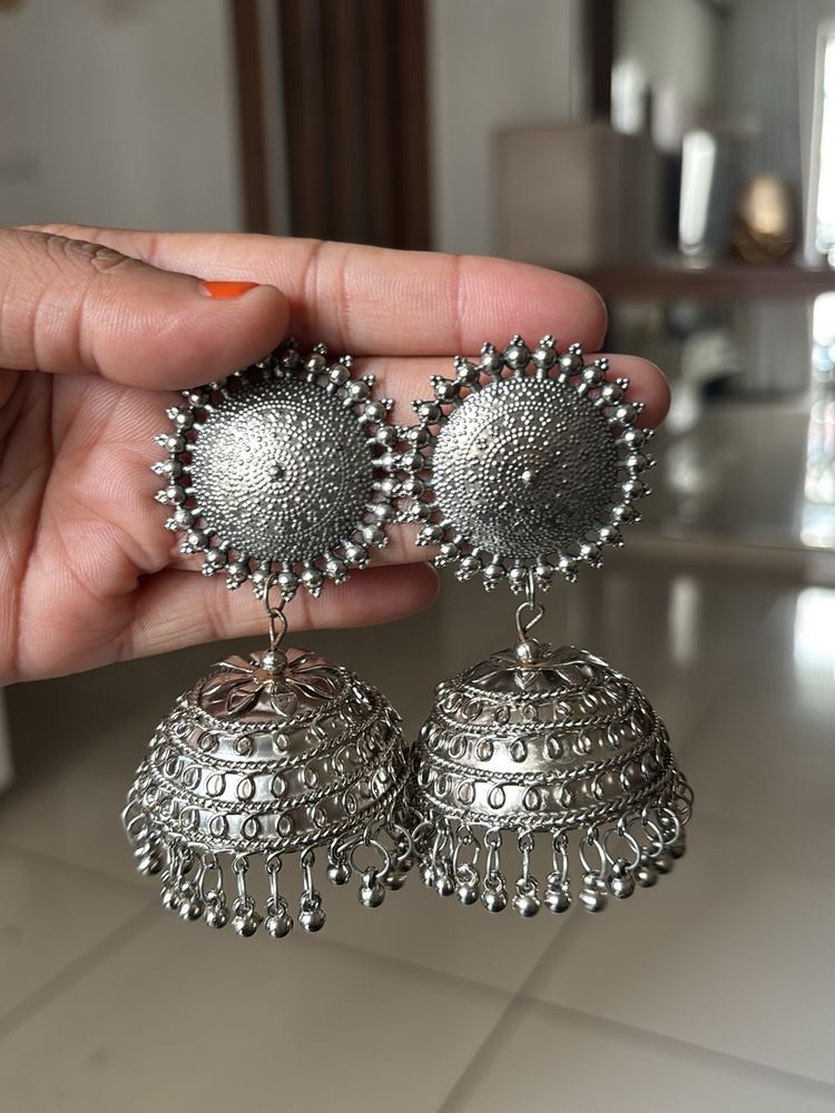 Oxidised Earrings