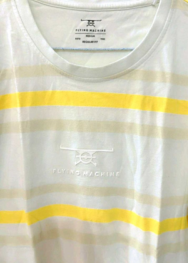 Orginal Flying Machine Off-White T-shirt