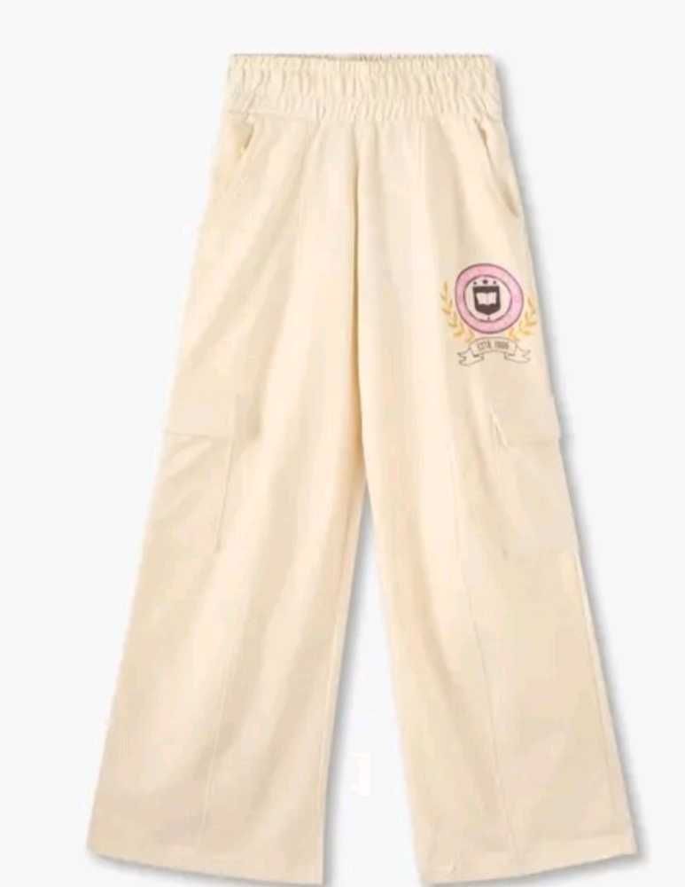 Wide Leg Cargo Pants New With Tag