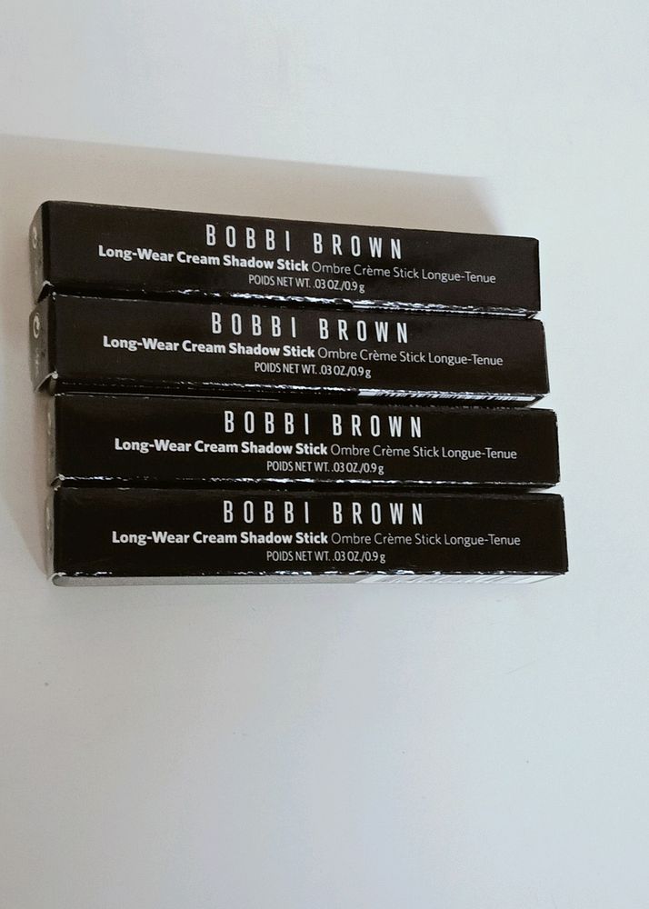 Combo of 4 bobbi brown long wear cream shadow stick