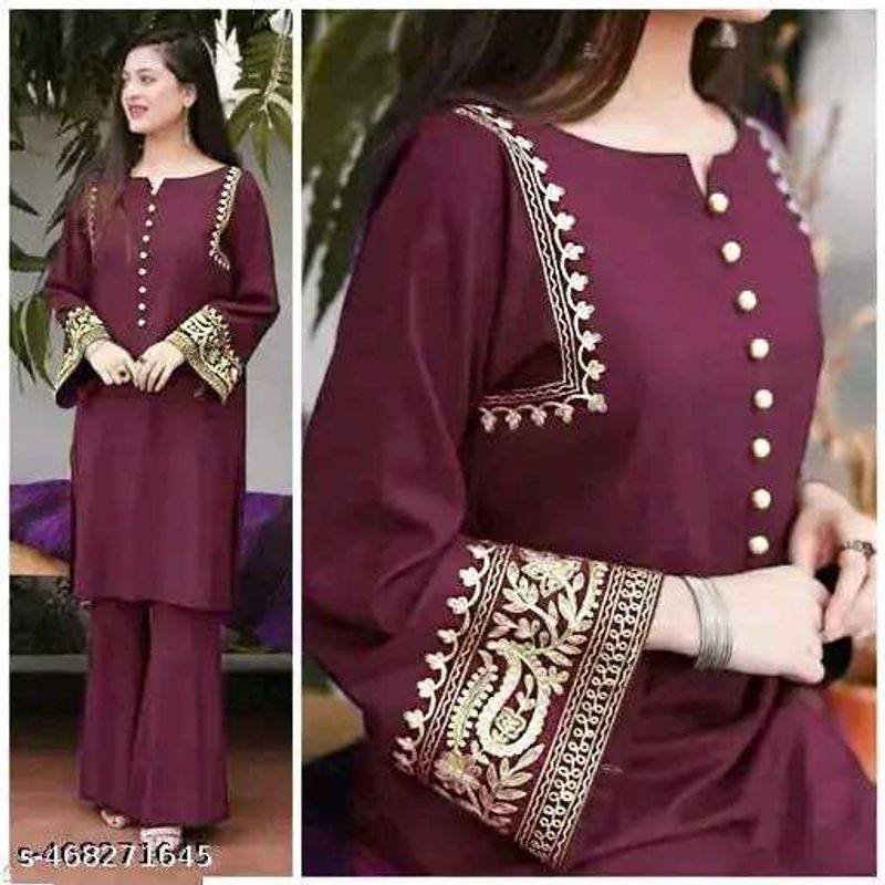 High Demanded Kurti With Plazo 🌺😍