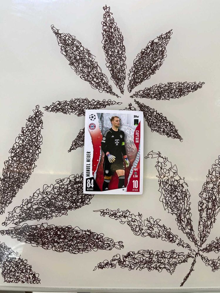 Manuel Neuer Match Attacks Topps Card