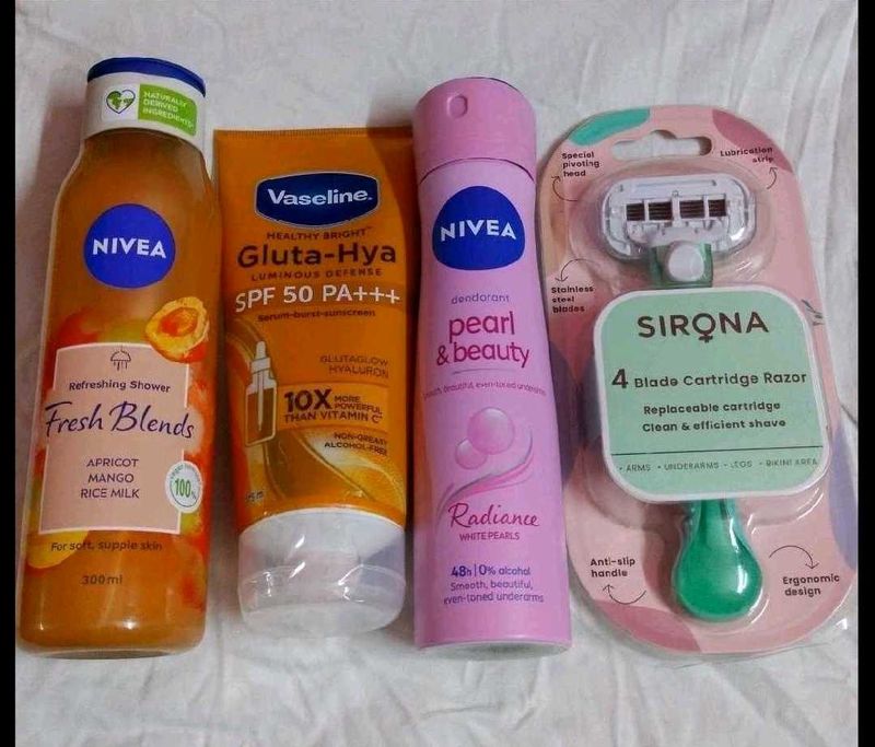 Nivea &amp; Vaseline Beauty Set