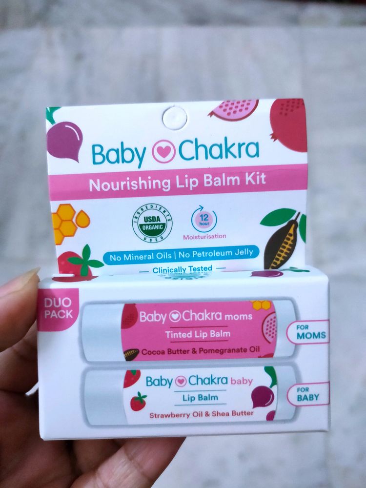 Pack Of 2 Babychakra Lip Balm