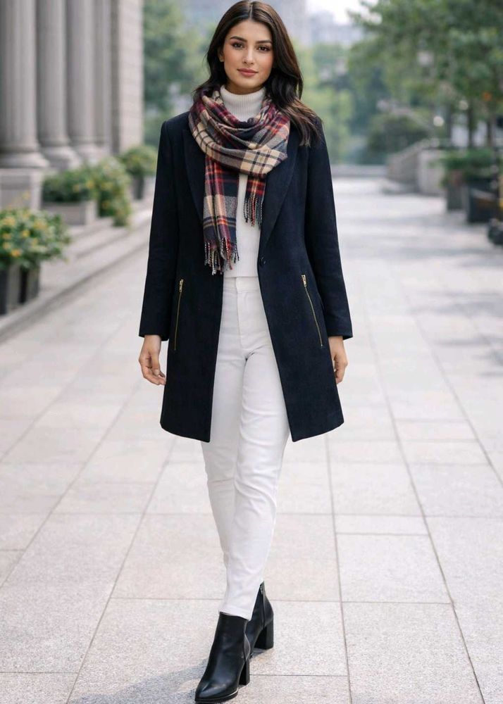 🇳🇿💫🎀Elegant Black Trench Coat