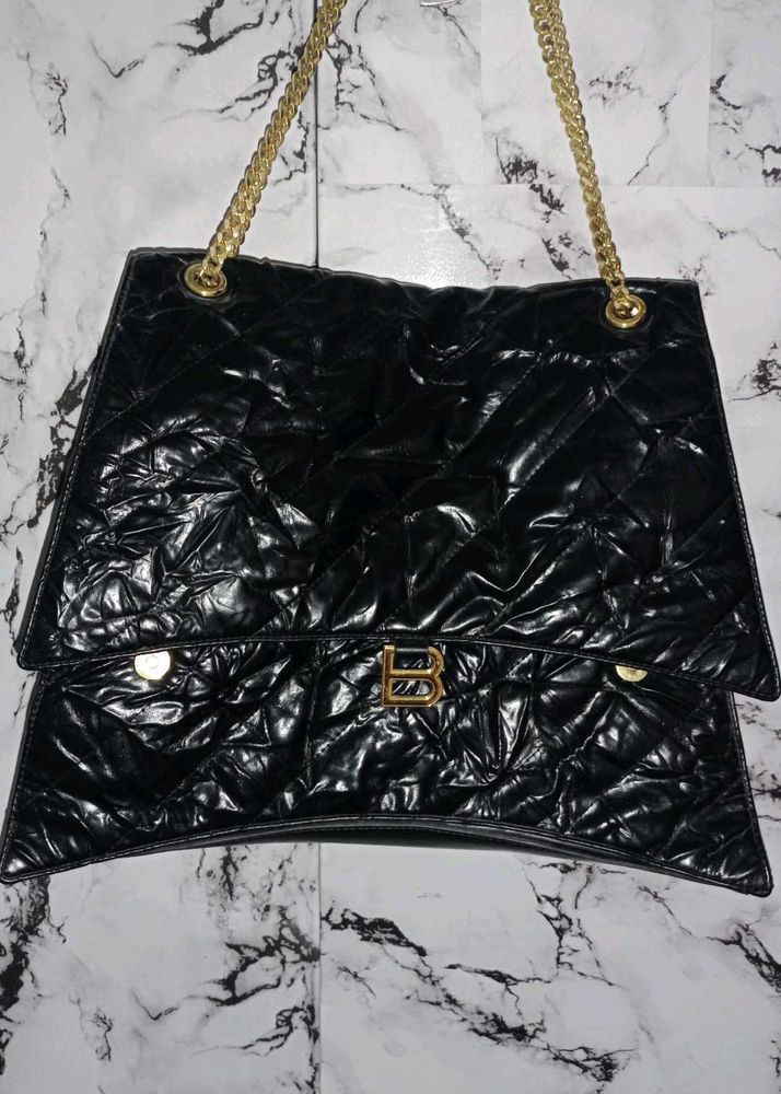 Black Balenciaga Lether Bag