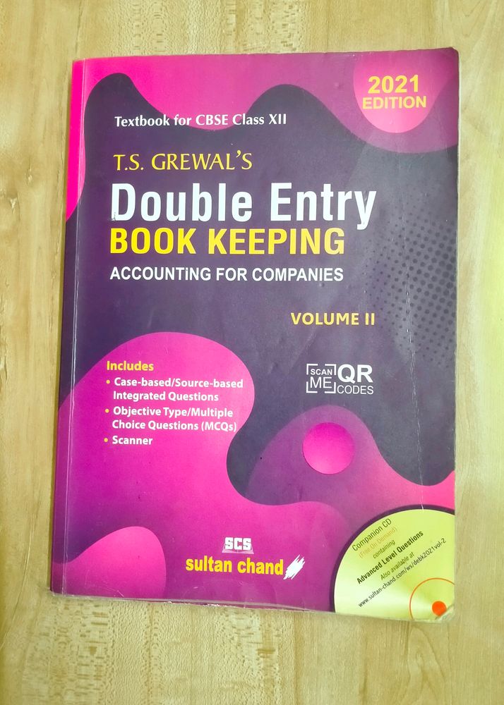 Class 12 Accountancy Book