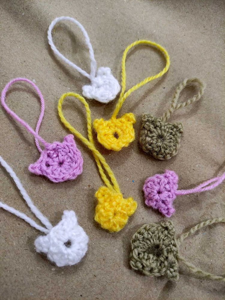 Cat Crochet Charms