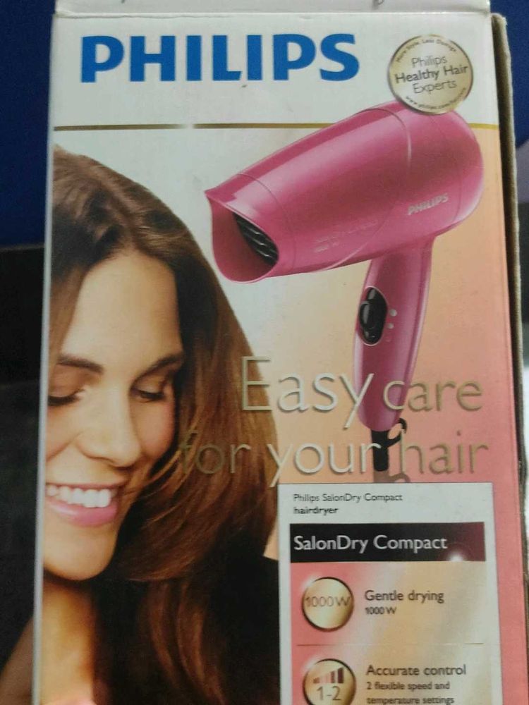 Pink Salon Dry Compact Hair Dryer