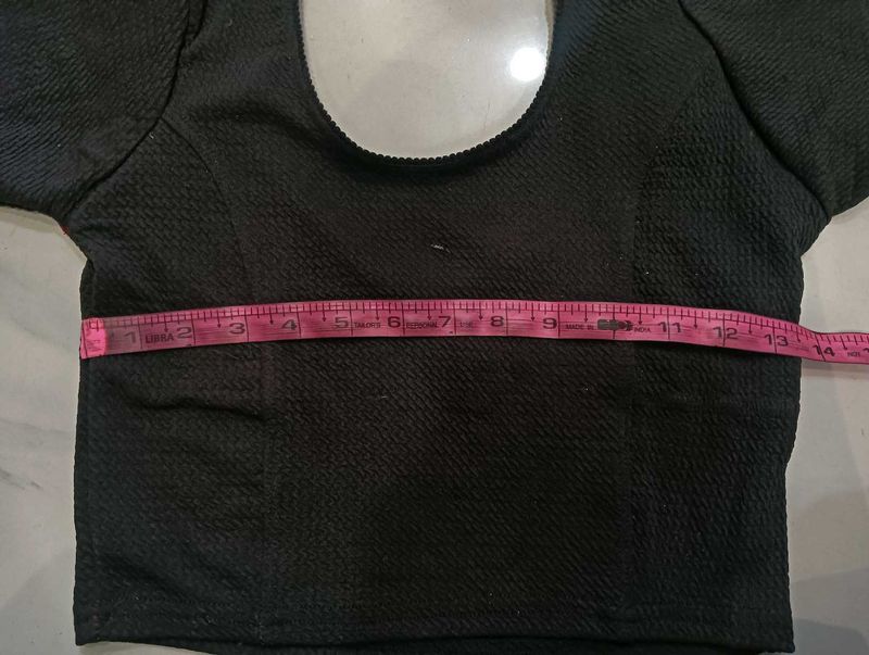 NEW Black Readymade Saree Blouse