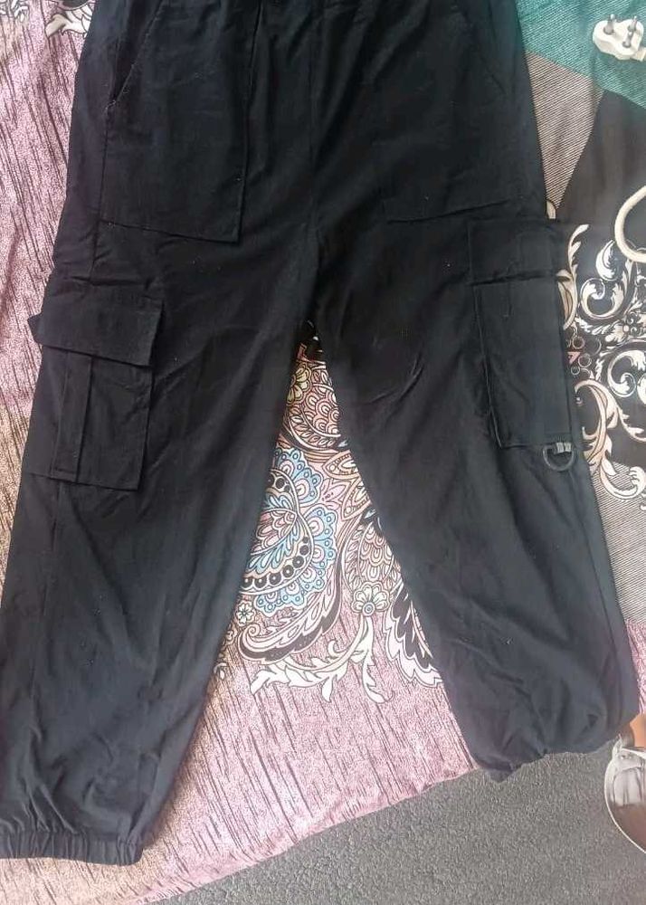 Black Cargo Pants
