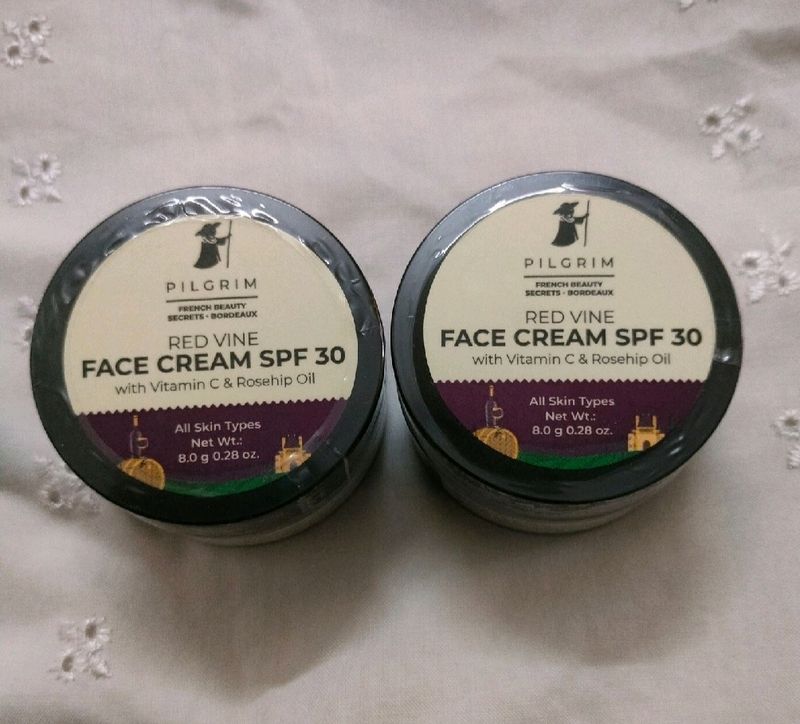 Pilgrim Red Vine Face Cream