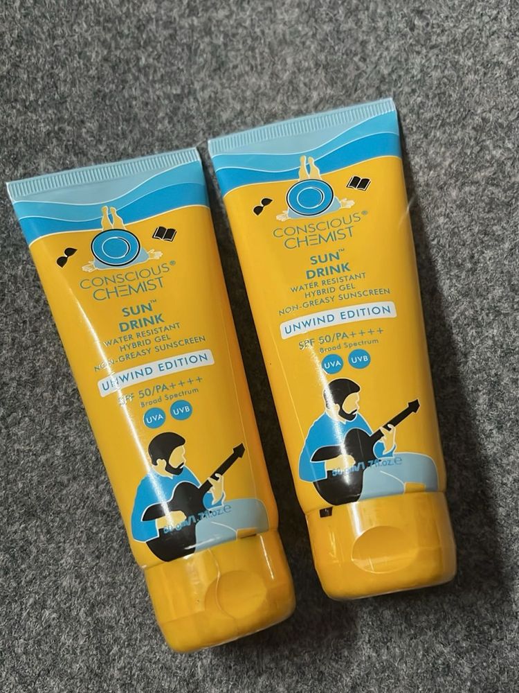 Conscious Chemist Sun Drink SPF 50 Pack 2