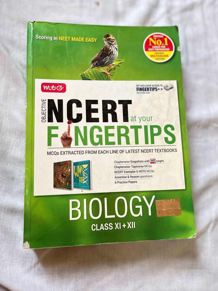 Mtg NCERT Fingertips Biology