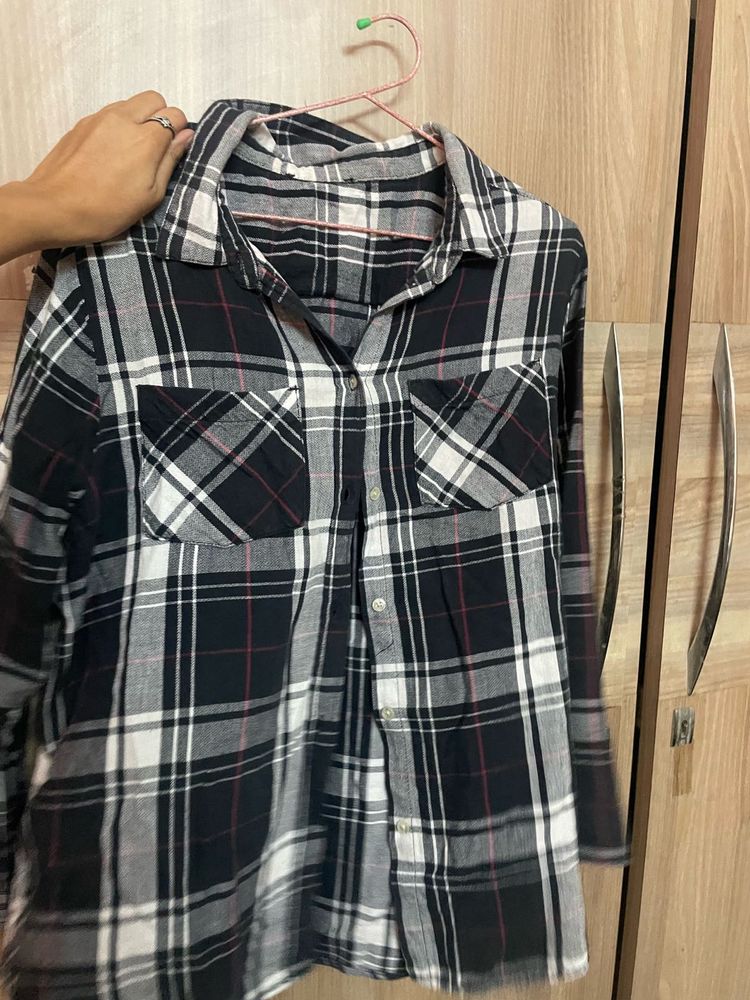 Plaid Flannel Shirt