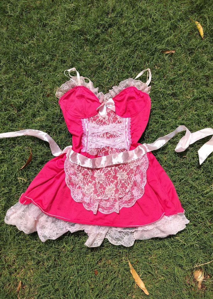 🍓 Strawberry Maid Outfit 💗