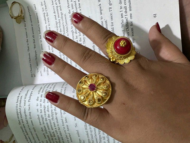 18k Gold Plated Ring