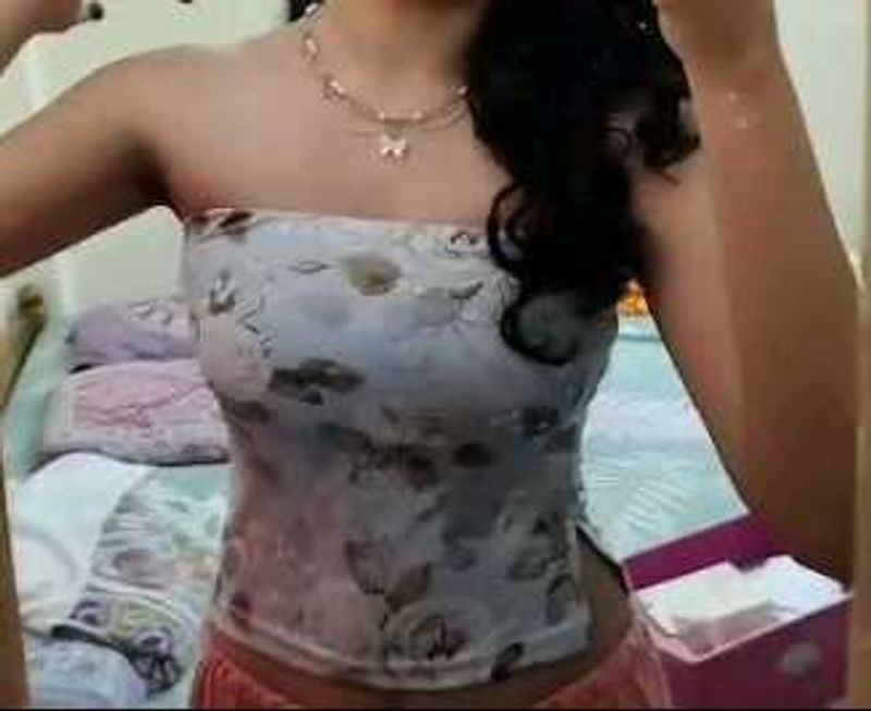 Floral Print Tube Top