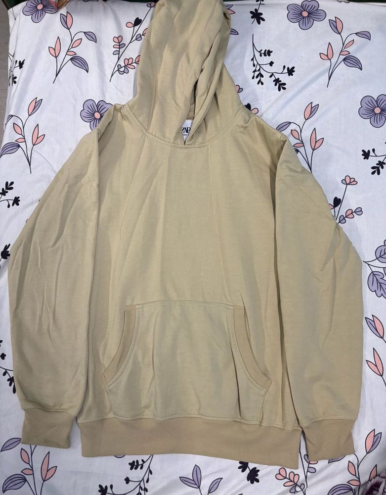 Beige Hoodie