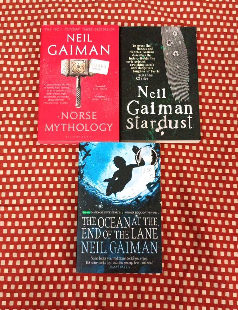 Neil Gaiman Book Bundle