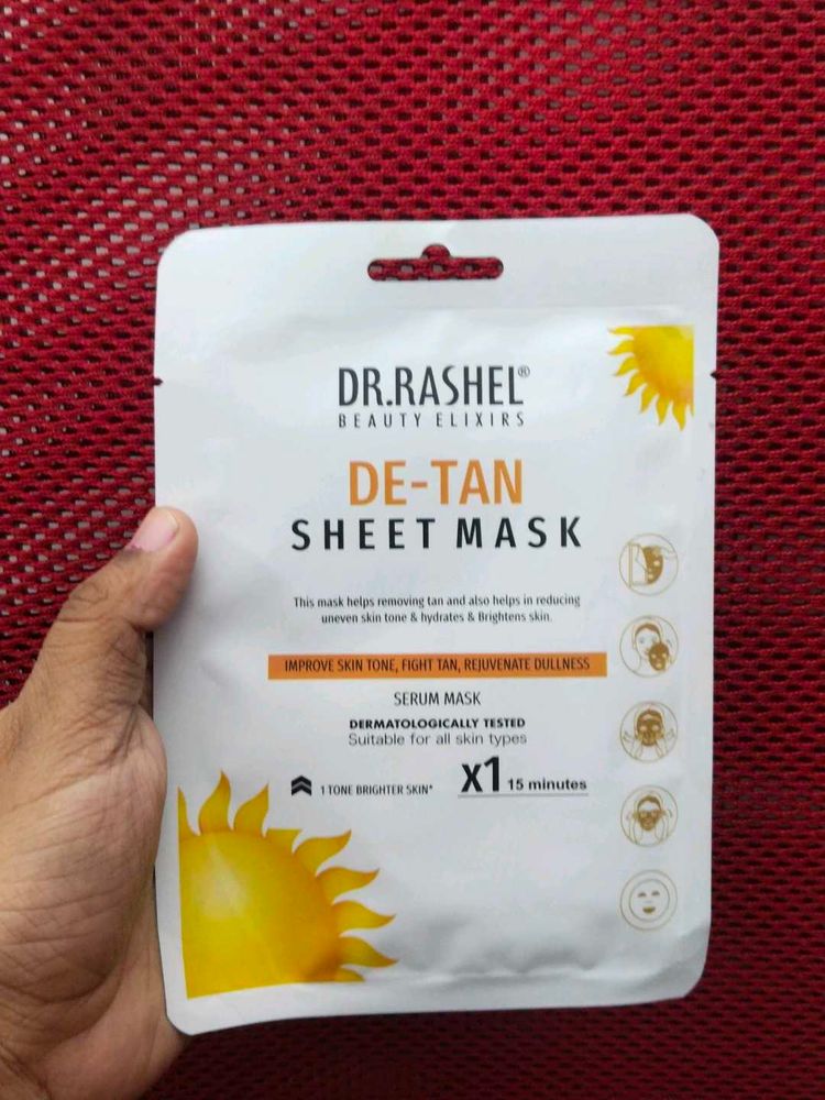 DE-TAN SHEET MASK