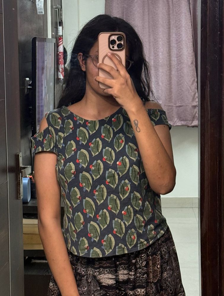 Cold Shoulder Top