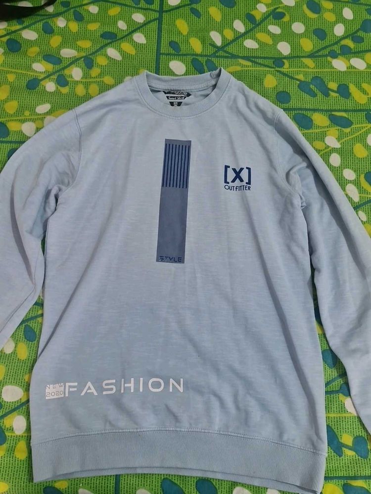 Stylish Light Blue Sweater
