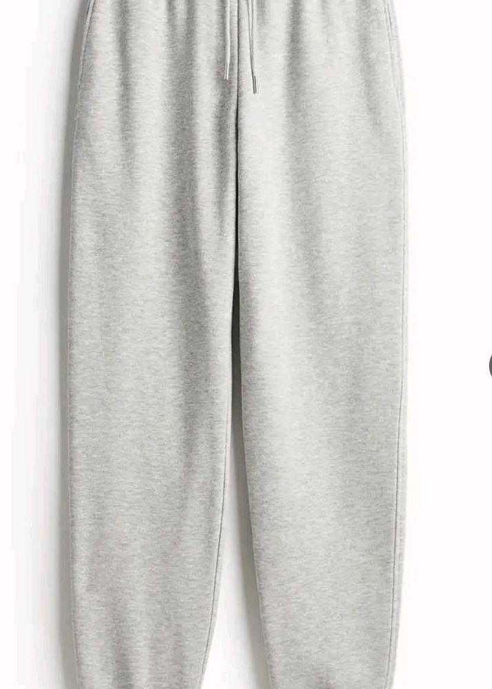 Gray Casual Joggers