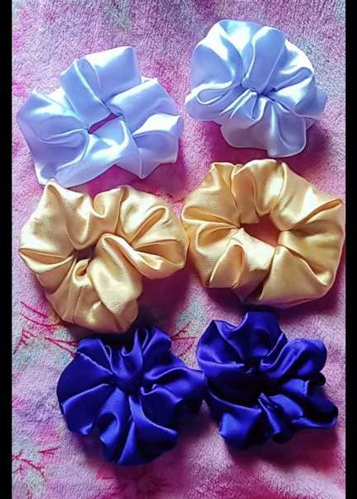 Scrunchies Combo Of 6