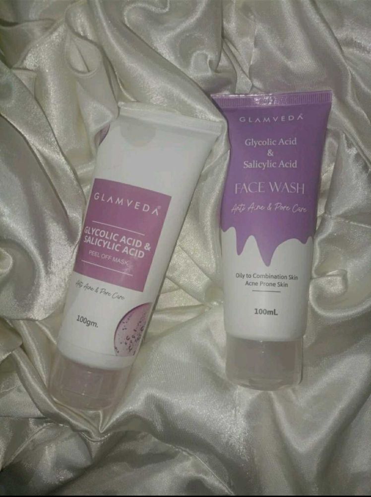 Glamveda Glycolic &amp; Salicylic Acid Duo