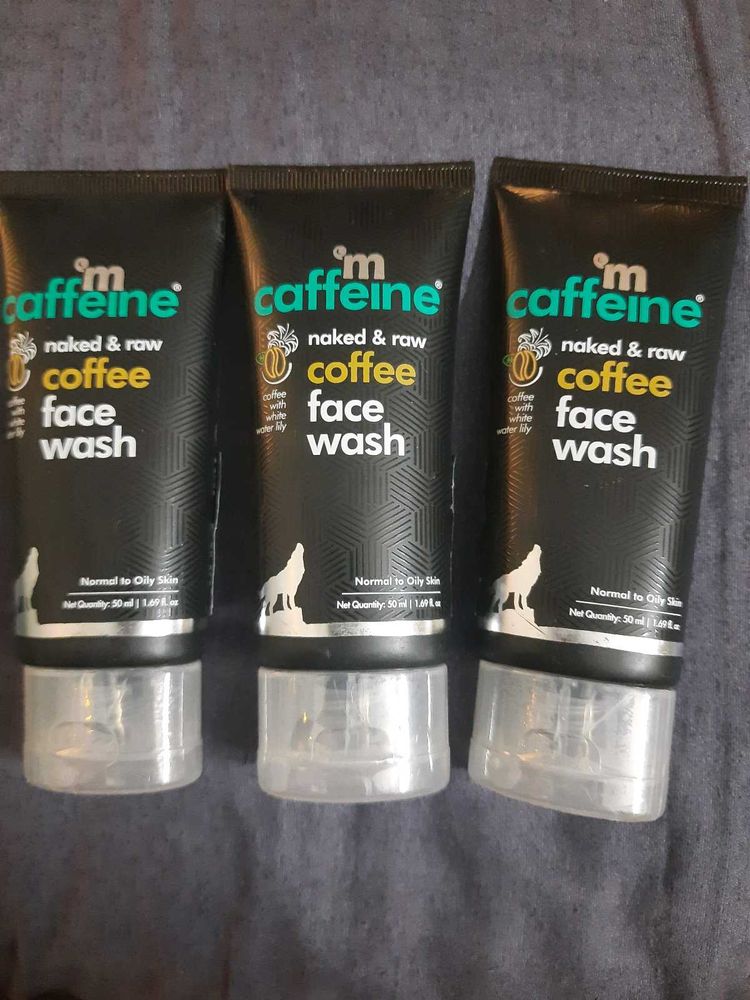 MCaffeine Combo Coffee Sealed Facewash 😍😍